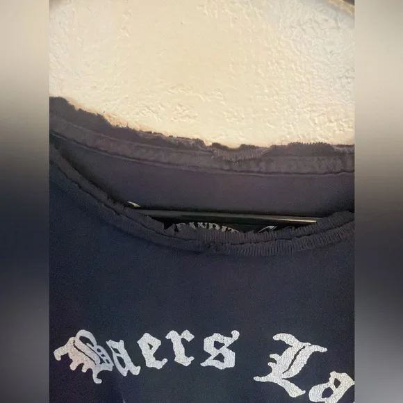 Bandit Brand Women's Faded black/dark grey Graphic Tee with bear. - Picture 2 of 7